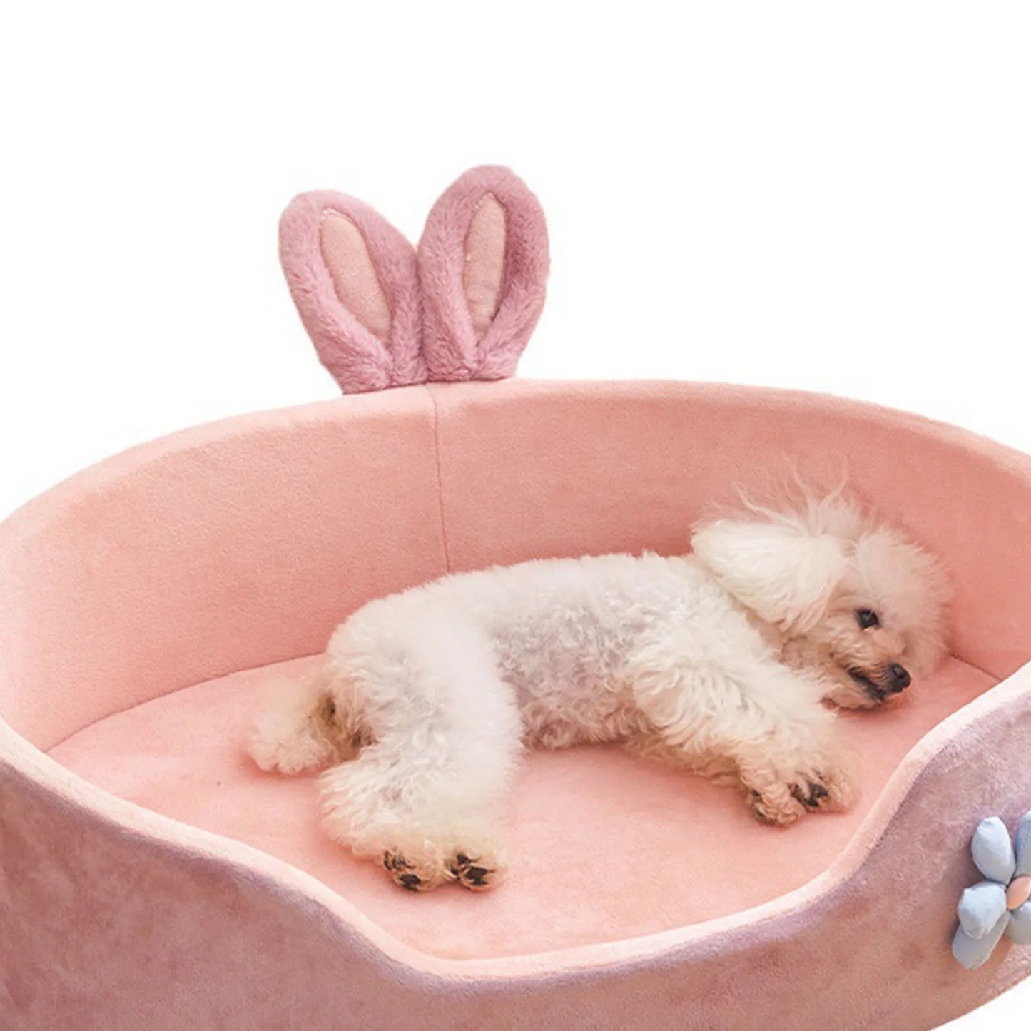 "Plush Washable Bed for Pets
"