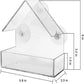 Clear Glass Window Bird Feeder